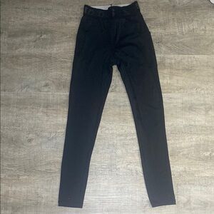 Adidas Black High-Waisted Pants